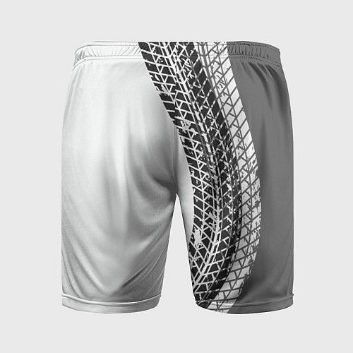 Мужские спортивные шорты Mercedes-Benz дрифт / 3D-принт – фото 2
