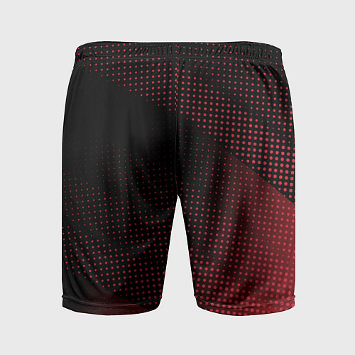 Мужские спортивные шорты AUDI RS RED SPORT / 3D-принт – фото 2