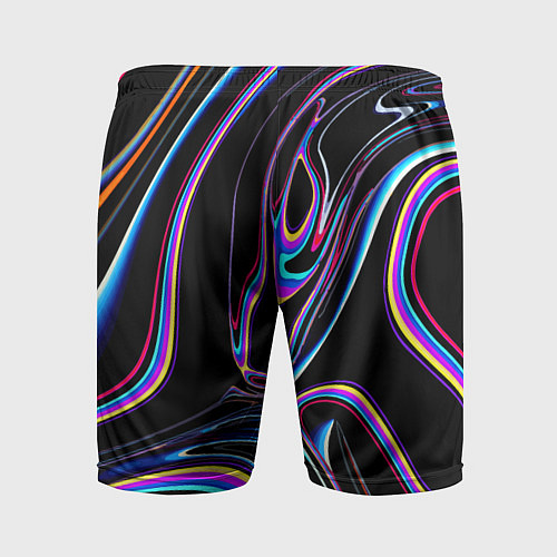 Мужские спортивные шорты Vanguard pattern Neon / 3D-принт – фото 2