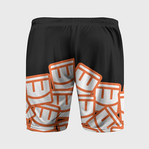 Мужские спортивные шорты Куча смайликов из REC ROOM / 3D-принт – фото 2