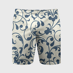 Мужские спортивные шорты Гжелевый вьюнок