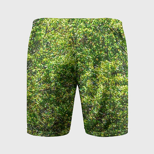 Мужские спортивные шорты Камуфляж Дубки / 3D-принт – фото 2