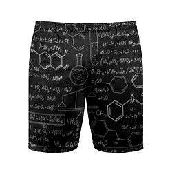 Мужские спортивные шорты Химия -формулы