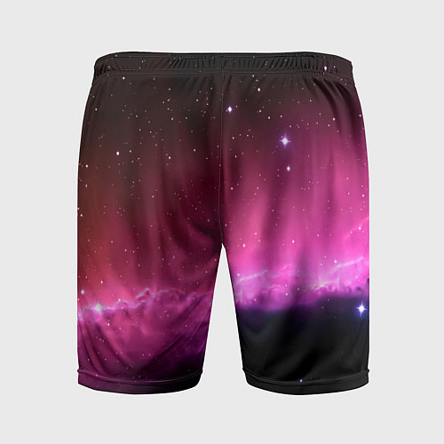 Мужские спортивные шорты Night Nebula / 3D-принт – фото 2