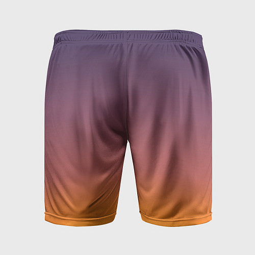 Мужские спортивные шорты Sunset Gradient / 3D-принт – фото 2
