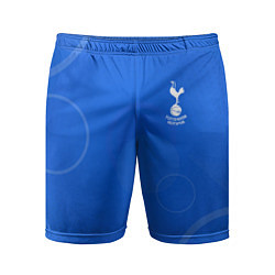 Шорты спортивные мужские Tottenham hotspur Голубая абстракция, цвет: 3D-принт