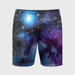Шорты спортивные мужские Дым вселенной, цвет: 3D-принт