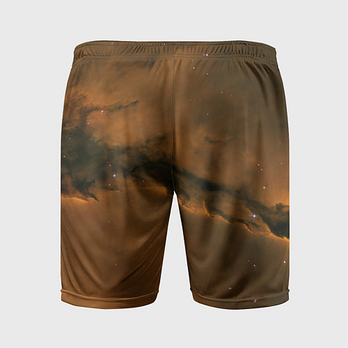 Мужские спортивные шорты Карамельная галактика / 3D-принт – фото 2