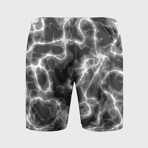 Мужские спортивные шорты Дымные корни / 3D-принт – фото 2