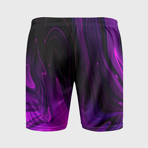 Мужские спортивные шорты System of a Down violet plasma / 3D-принт – фото 2