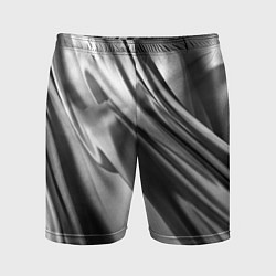 Мужские спортивные шорты Объёмный сатин - текстура