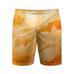 Мужские спортивные шорты Оранжевое настроение