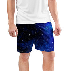 Шорты спортивные мужские Чистое звездное небо, цвет: 3D-принт — фото 2