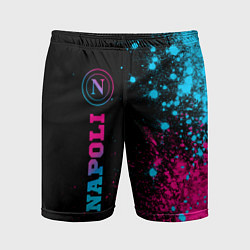 Мужские спортивные шорты Napoli - neon gradient: по-вертикали