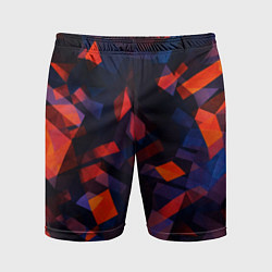 Мужские спортивные шорты Мозаичная геометрия