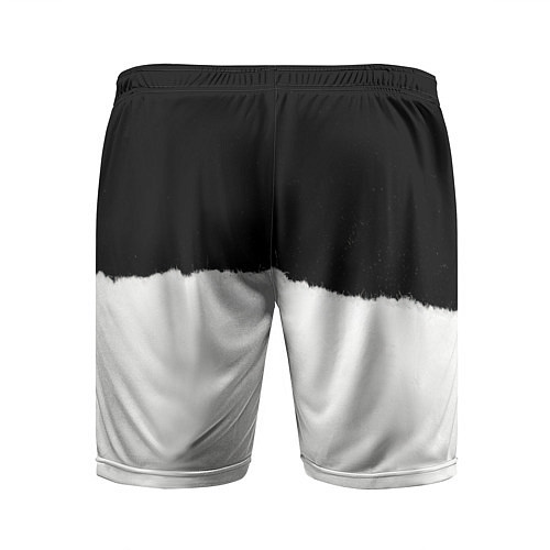 Мужские спортивные шорты Оторванный лист бумаги / 3D-принт – фото 2