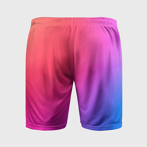 Мужские спортивные шорты Цветной градиент / 3D-принт – фото 2