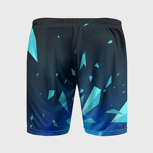Мужские спортивные шорты Dead Space взрыв частиц / 3D-принт – фото 2