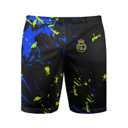 Шорты спортивные мужские Реал Мадрид фк, цвет: 3D-принт