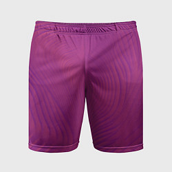Мужские спортивные шорты Фантазия в пурпурном