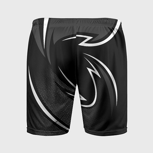 Мужские спортивные шорты Fnatic - white line / 3D-принт – фото 2