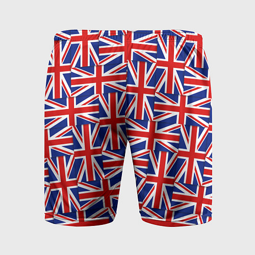 Мужские спортивные шорты Флаги Великобритании / 3D-принт – фото 2