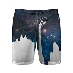 Шорты спортивные мужские Млечный Путь - Milky Way, цвет: 3D-принт