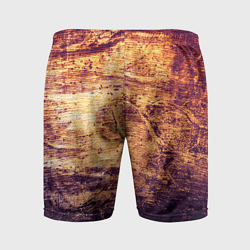 Мужские спортивные шорты Текстура- Grunge yellow / 3D-принт – фото 2