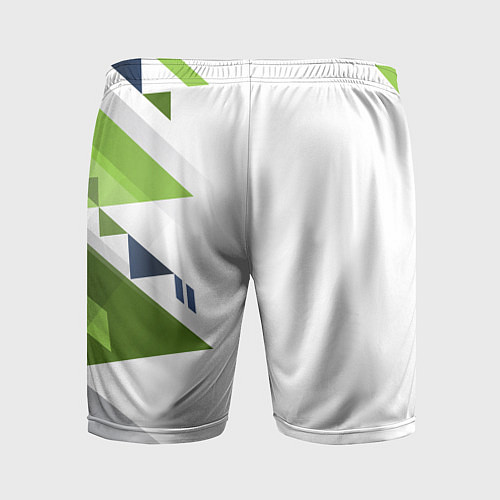 Мужские спортивные шорты Геометрическая абстракция вектор / 3D-принт – фото 2