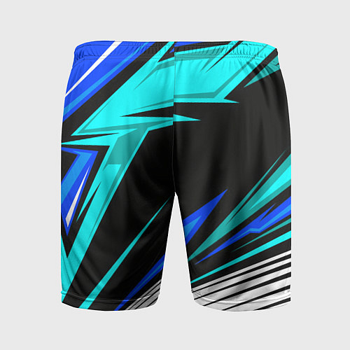 Мужские спортивные шорты Фольцваген - sport uniform / 3D-принт – фото 2