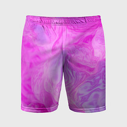 Шорты спортивные мужские Розовая текстура, цвет: 3D-принт