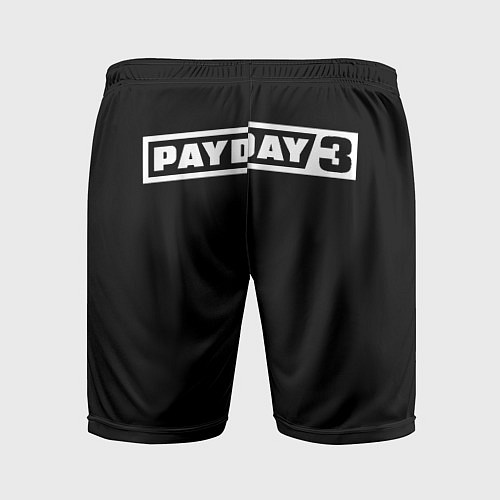 Мужские спортивные шорты I steal NY - Payday 3 / 3D-принт – фото 2