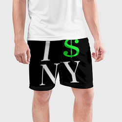 Шорты спортивные мужские I steal NY - Payday 3, цвет: 3D-принт — фото 2