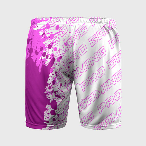 Мужские спортивные шорты Mass Effect pro gaming по-вертикали / 3D-принт – фото 2