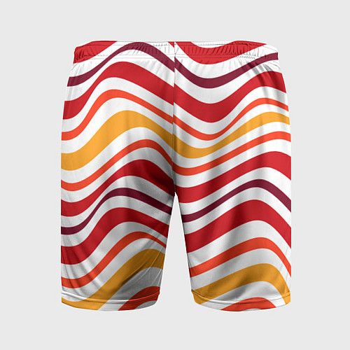 Мужские спортивные шорты Модные линии / 3D-принт – фото 2