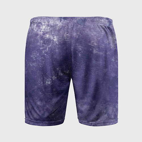 Мужские спортивные шорты Абстракция - violet color background / 3D-принт – фото 2