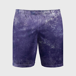 Шорты спортивные мужские Абстракция - violet color background, цвет: 3D-принт