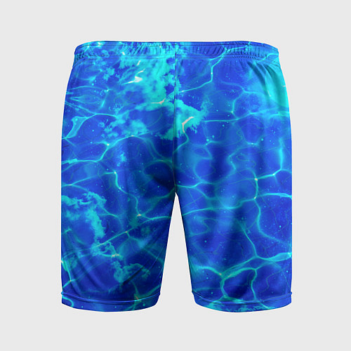 Мужские спортивные шорты Чистая вода океаны / 3D-принт – фото 2