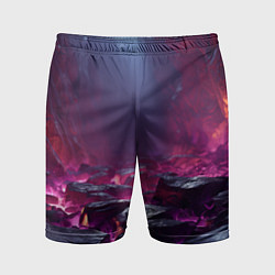 Мужские спортивные шорты Абстрактные фрагменты