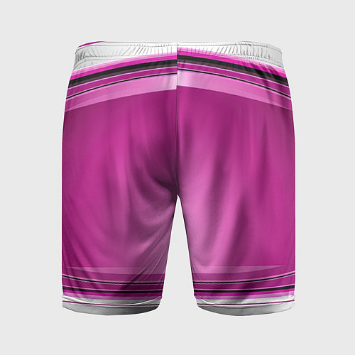 Мужские спортивные шорты Розовый выпуклый фон / 3D-принт – фото 2