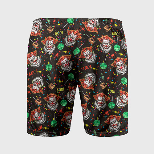 Мужские спортивные шорты Клоуны / 3D-принт – фото 2