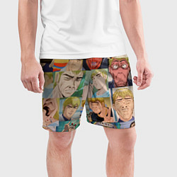 Шорты спортивные мужские ГТО - Эйкити, цвет: 3D-принт — фото 2
