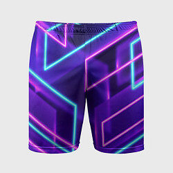 Мужские спортивные шорты Neon Geometric