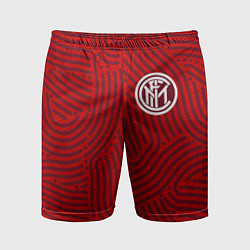 Мужские спортивные шорты Inter отпечатки