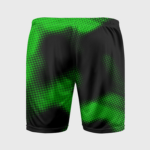 Мужские спортивные шорты Bayer 04 sport halftone / 3D-принт – фото 2