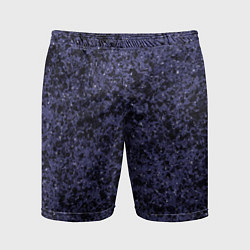 Мужские спортивные шорты Абстракция брызги фиолетовый