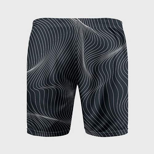 Мужские спортивные шорты Черная аннигиляция / 3D-принт – фото 2