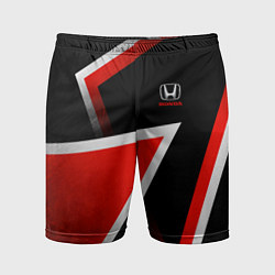 Мужские спортивные шорты Honda - красные треугольники