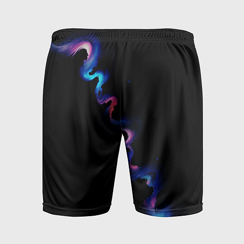 Мужские спортивные шорты Звёздный дым / 3D-принт – фото 2