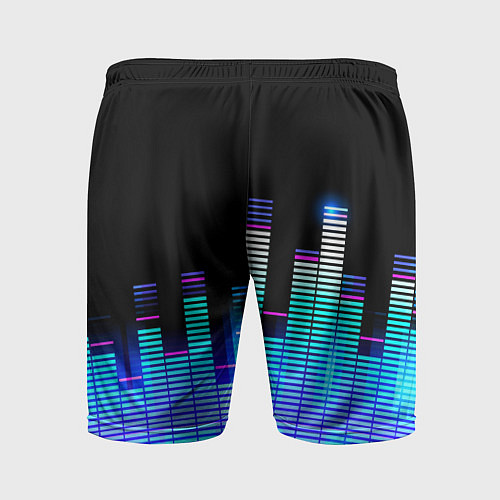 Мужские спортивные шорты OneRepublic эквалайзер / 3D-принт – фото 2